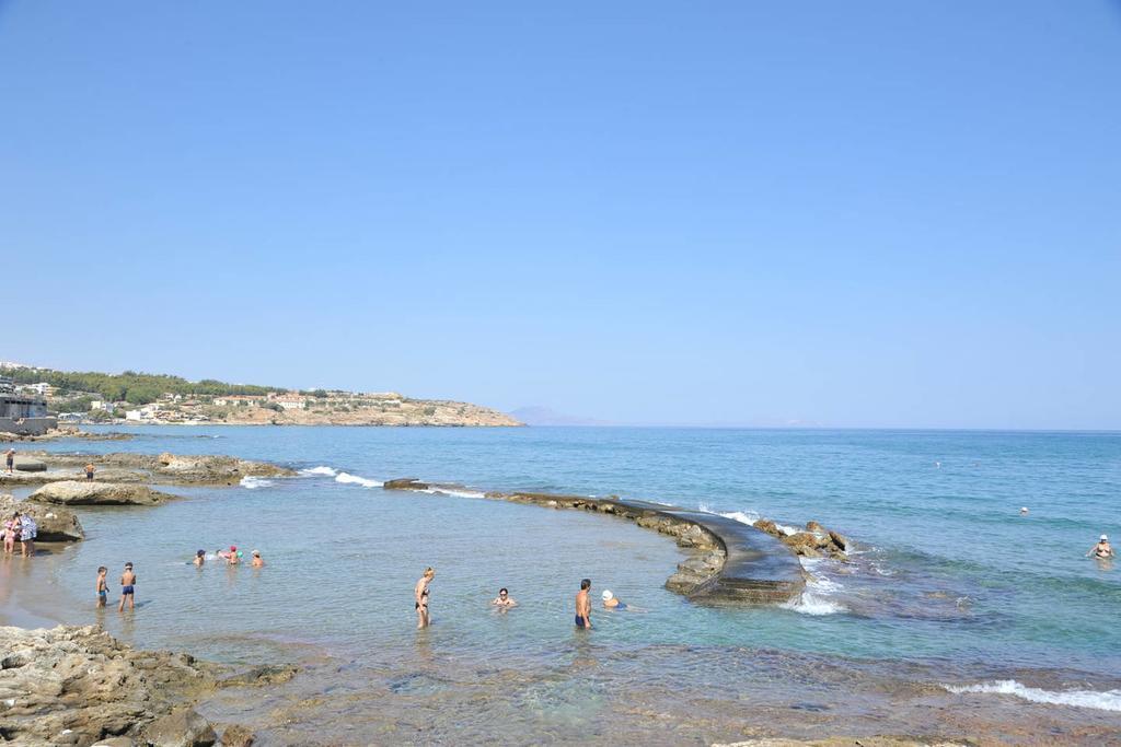 Apartment Froso On The Beach Rethymno  Luaran gambar